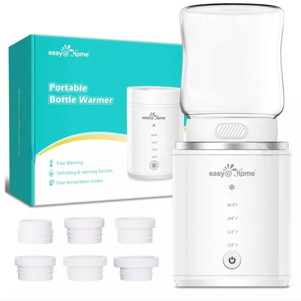 Easy @ Home Portable Baby Warmer Bottle Milk  EMW001 New